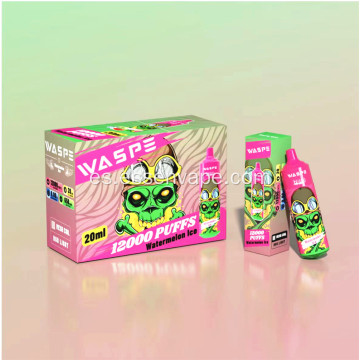 Popular Waspe 12000puffs Hot Vape Suecia